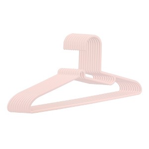 REGALWOVEN Durable Material Space-Saving Smooth Edge Clothes Hangers 10 Pcs - 1 of 4