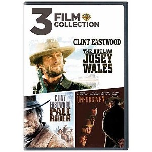 The Outlaw Josey Wales / Pale Rider / Unforgiven (DVD) - 1 of 1