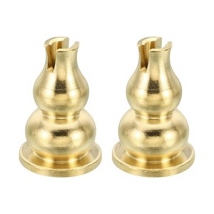 Unique Bargains Fireproof Alloy Yoga Spa Home Office Holder Incense Burner Plates 2 Pcs - 1 of 4