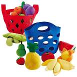 Hape Toddler Felt Fruit & Vegetable Baskets