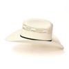 Western Express Natural Straw Western Bangora Hat - 3 of 4