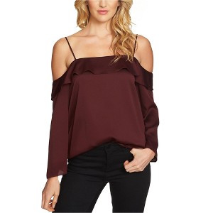 1.STATE Womens Ruffled Off the Shoulder Blouse - 1 of 1