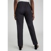 Jessica London Stretch Knit Crepe Straight Leg Pants - 3 of 4