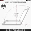 Rev-A-Shelf RV-35-LID-1 35 Quart Waste Container Trash Recycling Lid - 3 of 4