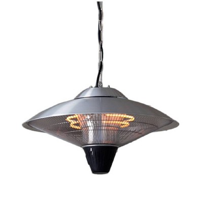 Aluminum Electric Hanging Heater Lamp - Stainless Steel - AZ Patio Heaters