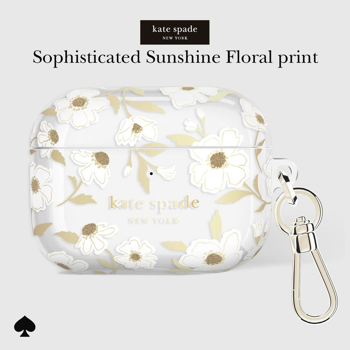 kate spade new york AirPods Pro 3 Protective Case - Sunshine Floral - thumbnail 4