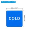 Unique Bargains Acrylic Self-Adhesive Decor Home Wear-resistant Hot/Cold Water Label - 2 of 4