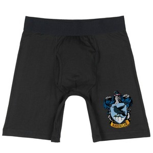 Harry Potter Men's Hogwarts House Crest Underwear Boxer Briefs - 1 of 4