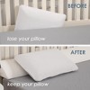 Bed Wedge Pillow Bed Gap Filler Headboard Pillow Close The Gap (0-6") Between Headboard and Mattress - 2 of 4