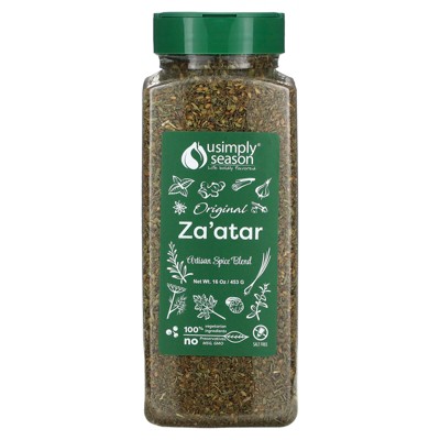 USimplySeason Artisan Spice Blend, Original Za'atar, 16 oz (453 g)