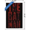 Trends International DC Comics The Batman - Text Framed Wall Poster Prints - 3 of 4