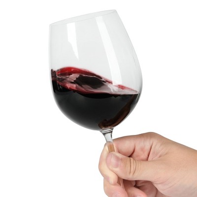 Vivica Clear 20 Oz Stemmed Wine Glass Set of Four