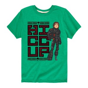 Boys' - How to Train Your Dragon - Hiccup Stacked Short Sleeve Graphic T-Shirt - 1 of 3