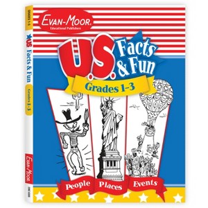 U.S. Facts & Fun, Grades 1-3 - by  Evan-Moor Educational Publishers (Paperback) - 1 of 1