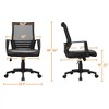 Yaheetech Adjustable Office Chair Midback Computer Chair with Lumbar Support - 3 of 4