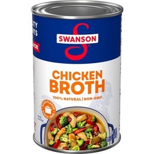 Swanson 100% Natural Gluten Free Chicken Broth - 14.5 fl oz - 1 of 4