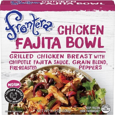 Frontera Foods Frozen Chicken Fajita Bowl - 11.3oz