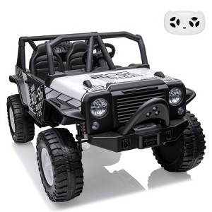 24V Kids Ride-On Truck Car, 2-Seater Electric Vehicle with Remote Control,for Boys and Girls - 1 of 4
