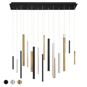Eurofase Lighting Santana 18 - Light Chandelier in  Antique Brass - 1 of 4