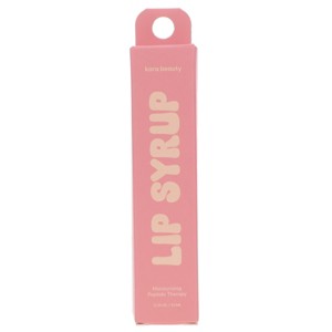 Kara Beauty Lip Syrup Moisturizing Peptide Therapy Milky Peach 0.35 oz - 1 of 2