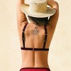 Women's Alluring Burgundy Triangle Bikini Top - Cupshe - 3 of 4