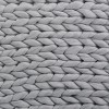 KWPZQEB Chunky Knit Blanket Throw, 50"x60", Handmade Thick Cable Knit Crochet Blanket, Large Rope Knot Throw Blanket for Couch Home Decor - 4 of 4