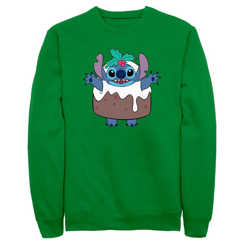 Men's Lilo & Stitch Alien Cake Sweatshirt, 1 of 5