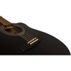 Berkeley Elementary EQ-BKS Concert Body Cutaway Acoustic-Electric Guitar with EQ - 3 of 4