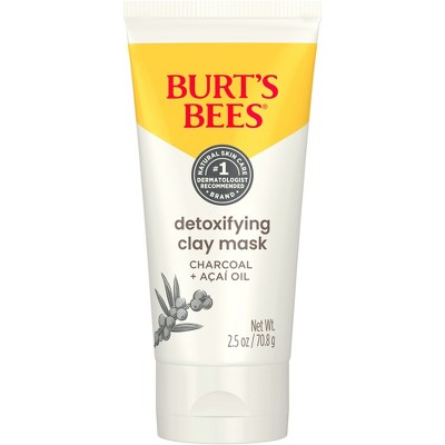 Image of Burt's Bees Detoxifying Clay Face Mask - 2.5oz