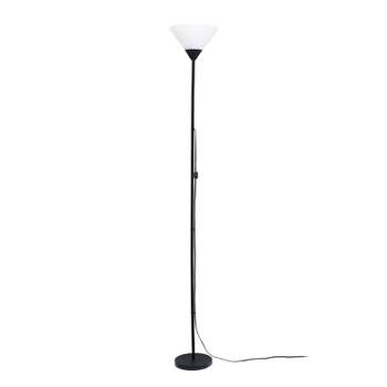1-Light Stick Torchiere Floor Lamp - Simple Designs