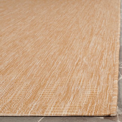 Reversible Easy-Care Gray Synthetic Area Rug, 9' x 12'