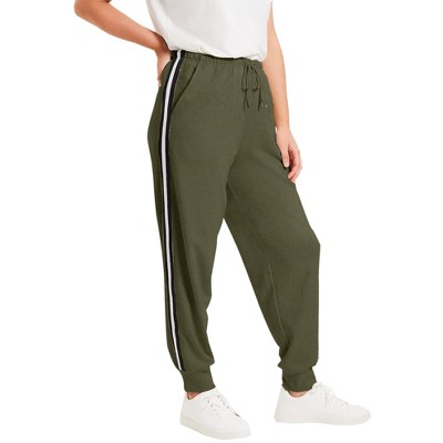June + Vie by Roaman's French Terry Jogger