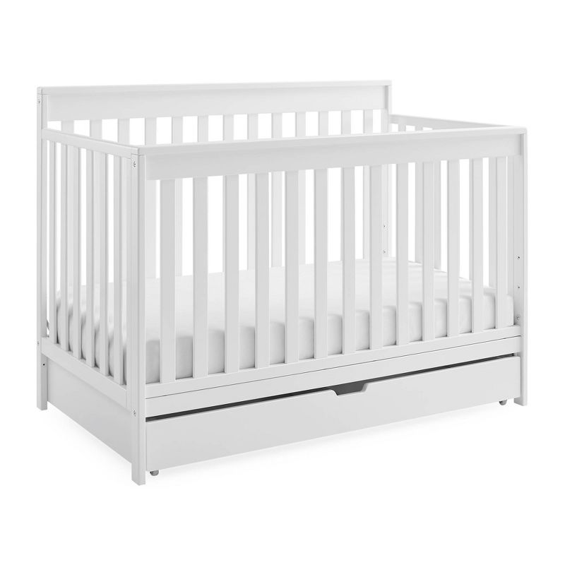 Delta Children Mercer Deluxe 6-in-1Convertible Crib with Underdrawer Storage, 5 of 15