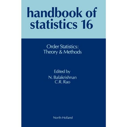 Order Statistics: Theory and Methods - (Handbook of Statistics) by  Narayanaswamy Balakrishnan & C R Rao (Hardcover) - image 1 of 1