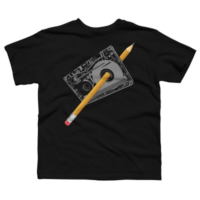 Boy's Design By Humans Old School Tape Rewind By clingcling T-Shirt
