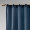 Kumasinova 2 PCS Solid Velvet Room Darkening Curtain Panel,Blackout Curtains with Rod Pocket/Back Tab,Window Curtain for Living Room - 3 of 4