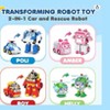 Robocar Poli 4" TRANSFORMING ROBOT - 2pcs Bundle (MARK, BUCKY) - 3 of 4