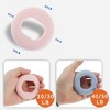 Unique Bargains Adjustable Hand Grip Strengthener Silicone for Men Adult 2 Pcs - 3 of 4
