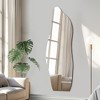 PexFix Irregular Frameless Wall Mirror Wall Mounted Modern Decorative Hanging for Bathroom Bedroom Living Room Entryway - 2 of 4