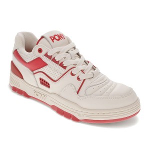 PONY Mens M100 Low Genuine Leather Premium Lace Up Athletic Sneaker Shoe - 1 of 4
