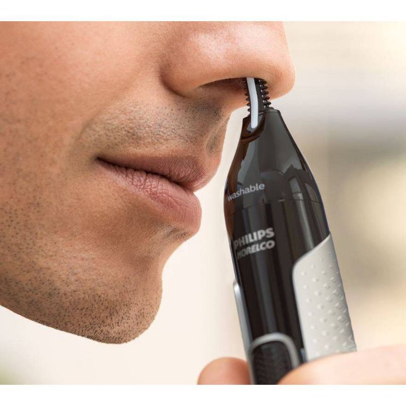 Philips Norelco Series 5000 Men&#39;s Nose/Ear/Eyebrows Electric Trimmer - NT5600/62, 4 of 11