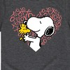 Boys' - Peanuts - Snoopy Woodstock Xo Heart Short Sleeve Graphic T-Shirt - 2 of 4