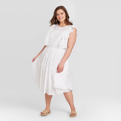 target white dress