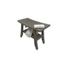 24" Satori GR162 Wide Teak Wood Shower Stool for Shaving Legs - CoastalVogue - 4 of 4