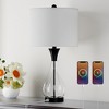 Maxax 26" Table Lamp, 3 Way Dimmable Brass Gold Bedside Lamp with USB A+C Charging Ports for Nightstand End Table - 2 of 4