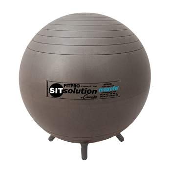 Champion Sports MAXAFE Sitsolution 65cm Ball with Stability Legs