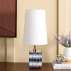 Kye 24" Table Lamp - TBL2025 - Blue/White - Safavieh - 4 of 4