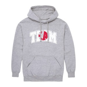 Men's - Instant Message - Team Japan Graphic Fleece Pullover Hoodie - 1 of 4
