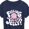 Women's - Instant Message - Feeling Jelly Jellyfish Short Sleeve Graphic T-Shirt - 2 of 4