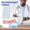 Bounce Free & Gentle Dryer Sheets, 120 Sheets, Unscented Fabric Softener Sheets, Hypoallergenic and Dermatologist Tested - 4 of 4